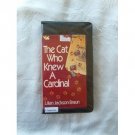 THE CAT WHO KNEW A CARDINAL by BRAUN, LILIAN JACKSON (Audio Book)