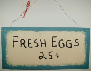 Fresh eggs