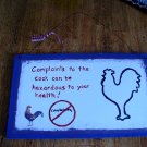 complaints to the cook...