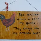 no matter where i serve...