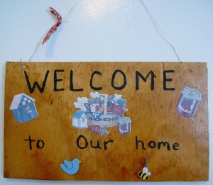 welcome to our home