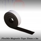 3m Self-adhesive magnetic tape strip strong 25mm Wide flat curved surfaces S53