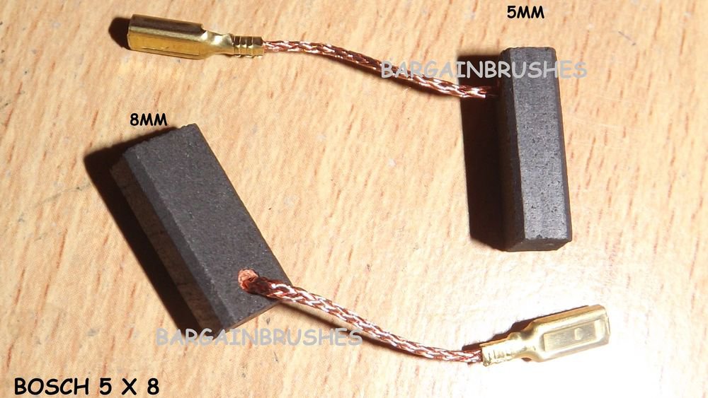 BOSCH CARBON BRUSHES GRINDER JIGSAW NIBBLER ROUTER SAW PAM500 GST 80 PAM 500 D1