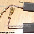 MILWAUKEE CARBON BRUSHES PLH30E AG10-125 AGV1200 PD2E22RS AP12QE AS12QE WCE30-D7