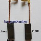 DEWALT CARBON BRUSHES DW540K DW541K DW543K DW545K 6X10X24MM ROTARY DRILL NEW D20