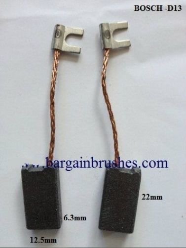Bosch Carbon Brushes Agitator GRW 11E 11 E  Chopper  PAH 1200 3607014012.36 D13