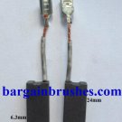 CARBON BRUSHES TO FIT  WORX CHAINSAW WG303e WG307 WG308  B&Q -NEW PAIR  D105