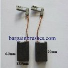 BOSCH CARBON BRUSHES 6.3X12.5X20 ROTARY HAMMER DEMOLITION PLUNGE 1617014122-D16