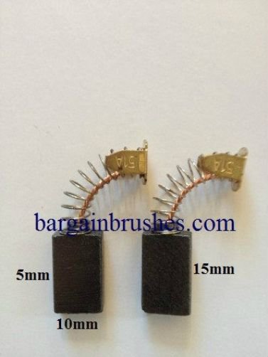 CARBON BRUSHES MILWAUKEE Planer PR3-83KIT Saw CS55  SSPE800  SSPE800M  5X10 E30