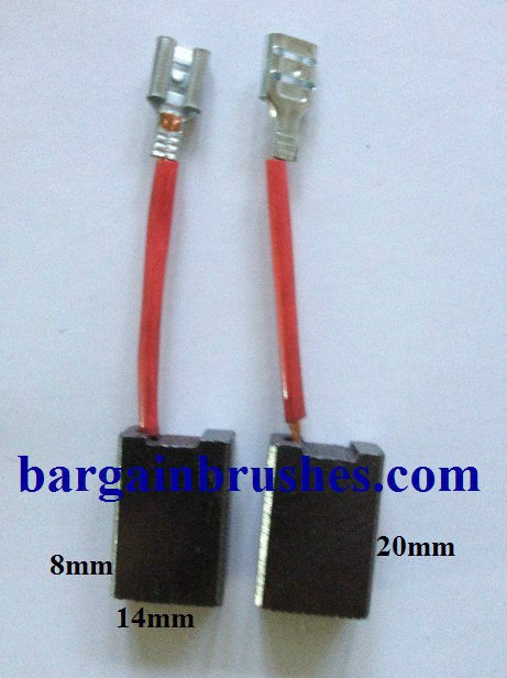 AEG CARBON BRUSHES GRINDER GE DMS WS180S WS21-180+ WS21-230+ WS21 230GVX - D58