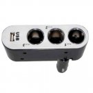 Triple USB Car Van Lorry double cigarette lighter plug in + USB Power socket !