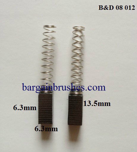 BLACK & DECKER CARBON BRUSHES BD153R BD154R BD155R BD160R BD163V BD163VK - C11