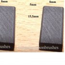 Bosch Carbon Brushes Blocks 5X8X15.5 2607014001 2604321917 DISC SANDERS pair A5