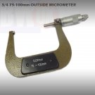 MICROMETER 75-100mm OUTSIDE EXTERNAL 3/4 INCH CALIPER MEASUREMENT READING T10
