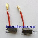 CARBON BRUSHES 2FIT EINHEL EINHELL WSG115 WSG 115 WSG115E 6.3X8X15 EAGLE - D133