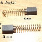 BLACK AND DECKER CARBON BRUSHES H-720H SPEC876 KS638SE KS635S PAIR 6.3X6.3X11-C6