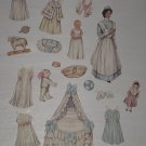 Paper Doll Set - Baby Sister and Nursemaid