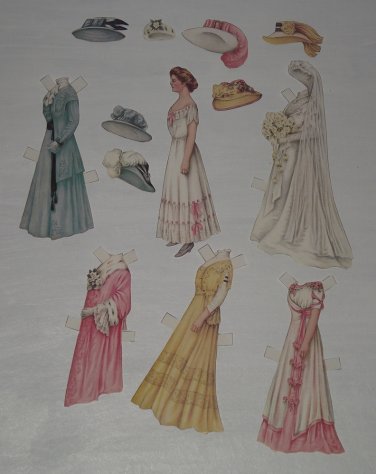 Paper Doll Set - The Bride
