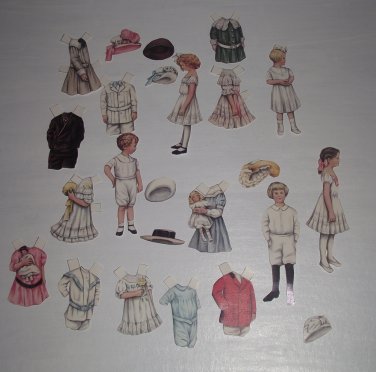 Paper Doll Set - Wedding Guests