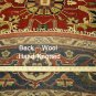 10' Round Vegetabl Dyed Hand Knotted Wool Persian Serapi Oriental Heriz Rug S451
