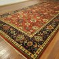 New Amazing Palace Size 10' X 22' Hand Knotted Heriz Serapi Rust Wool Rug H3279