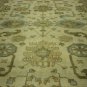 Ivory Blue 8' X 10' Turkish Oushak Hand Knotted Wool Oriental Area Rug S429