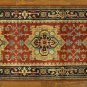 Vintage Heriz Oriental 3'x12' Runner Red Serapi Hand Knotted Wool Area Rug H7897