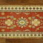 Unique Red Hand Knotted Wool Pakistani Super Kazak 3'x12' Runner Area Rug H6716