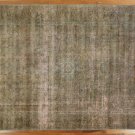Gray Pink Overdyed Persian Oriental Rug 9' X 13' Hand Knotted Wool Rug H3036