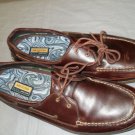 Dunham DryJoys ECL Leather System Men shoes Reddish Brown Sz 16B