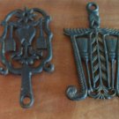 Vintage Cast Iron Trivets pots holder