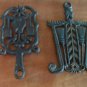 Vintage Cast Iron Trivets pots holder