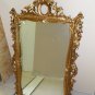 LARGE GOLD ROCOCO GILDED MIRROR LIGHT WEIGHT