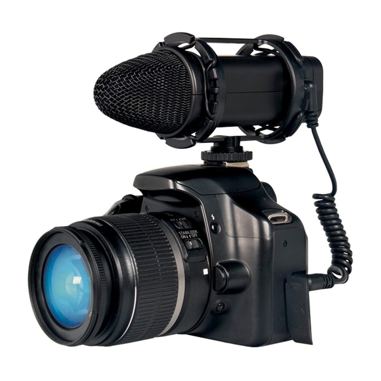 Bower MIC500 Professional DSLR/Video HD Broadcast Cardioid Stereo