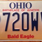 Ohio Bald Eagle license plate Bird Of Prey Wildlife Wild USA optional Graphic OH