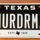 Texas optional Est 1845 vanity NeRD DReaM Z license plate tech luxury sports car