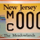 New Jersey Meadowlands stadium license plate sample NFL Giants Jets wildlife NJ