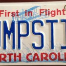 NORTH CAROLINA vanity BUMP STICK license plate gun shoot sticker rifle hunt NRA