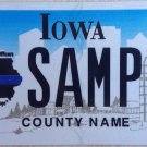 Honor Fallen Officers Motorcycle license plate Police Biker Bike Thin Blue Line