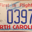North Carolina Ducks Unlimited  license plate Duck Bird Hunt Hunter Hunting wild
