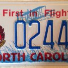North Carolina DELTA ZIGMA ZETA Sorority license Plate University Soror