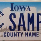 Iowa Shriners Help Kids license plate Sample Shriner Children freemason mason