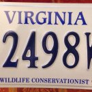 Wildlife DEER license plate Nature Game Buck