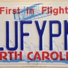 North Carolina vanity FLUFFY PINK license Plate Unicorn Sports Car Dessert Dress