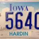Iowa Cattleman license plate Horse farmer agri Beef Meat Sheep cow Cowgirl Calf