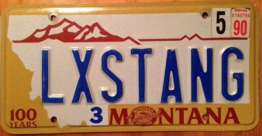 Vanity LEX STANG Lexus Mustang license plate Luxury Sports Car Ford Pony Toyota