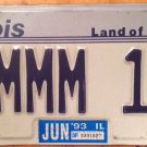IL vanity HMMM Think 18 license plate Thinking YES Hesitate Hum Decision Singing