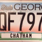 New Style Georgia Peach State License Plate Flower Fruit Farmer graphic USA farm