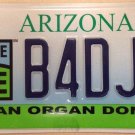 Organ Donor license plate transplant save lives donate life Surgeon heart Doctor