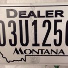 2010 Montana car Dealer license plate Dealership Auto Ford Chevrolet GM BMW USA